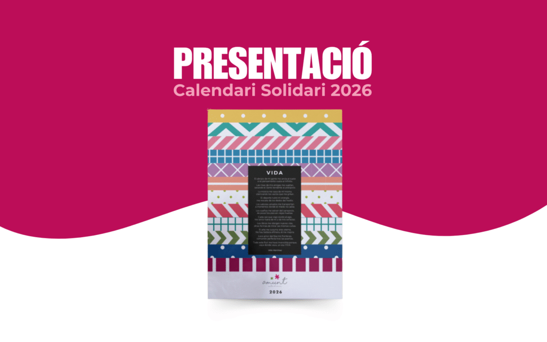 AMUNT CONTRA EL CÀNCER PRESENTA SU CALENDARIO SOLIDARIO 2026 Y SU NUEVA WEB